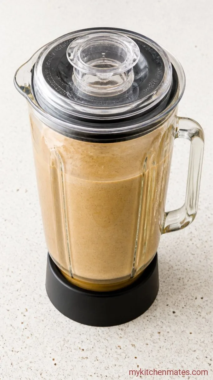 3-Ingredient Coffee Banana Smoothie Step 2: Blend Until Silky