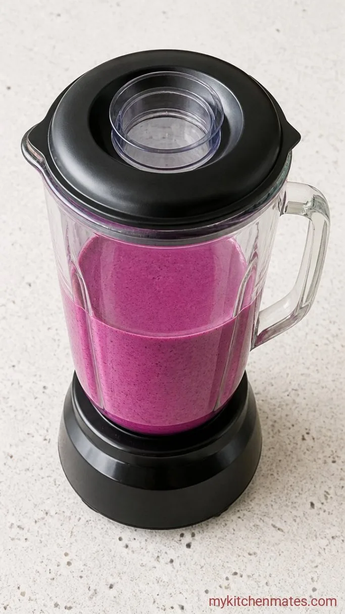 Creamy 4-Ingredient Premier Protein Smoothie Step 2: Blend Until Smooth