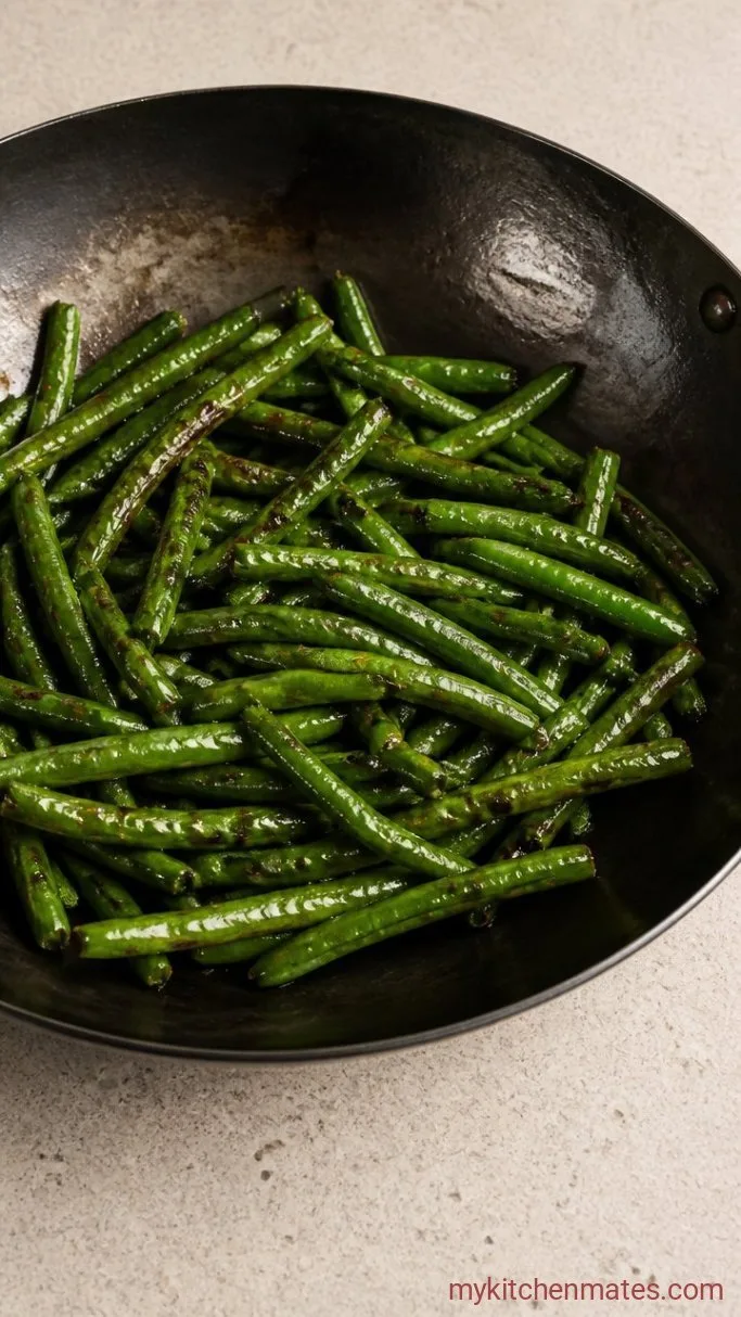 Step 2: Blister the Green Beans