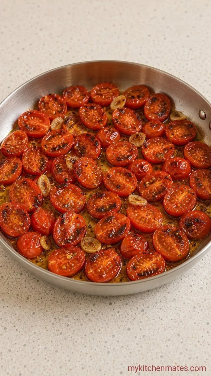 Step 2: Blister the Tomatoes
