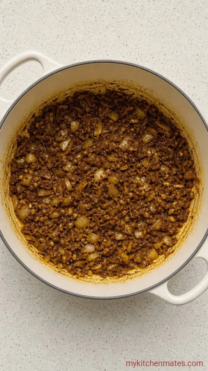 Step 2: Bloom the Curry Powder