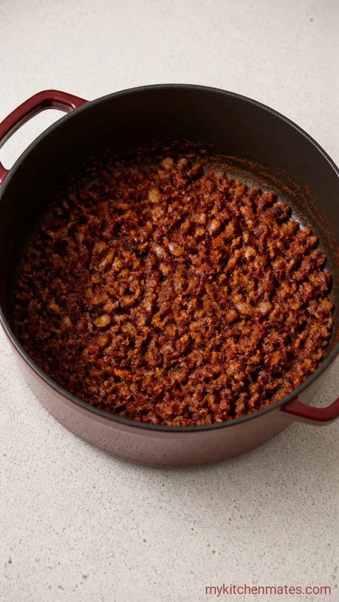 Step 2: Bloom the Spices and Chipotle