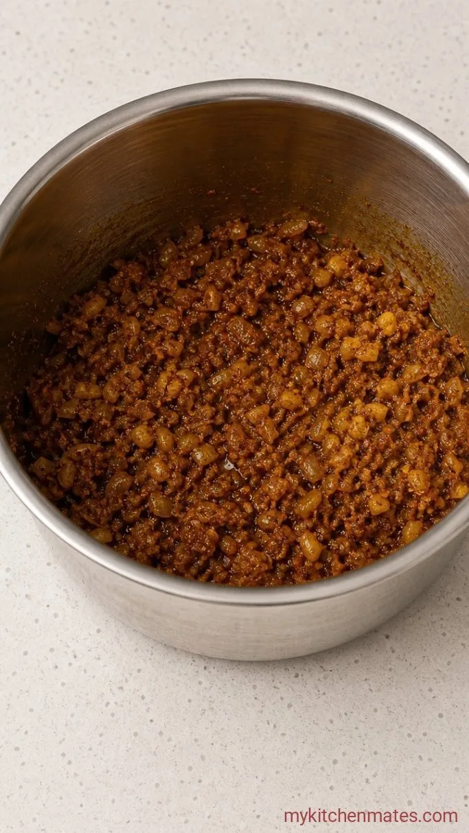 25-Minute Instant Pot Chicken Curry Step 2: Bloom the Spices