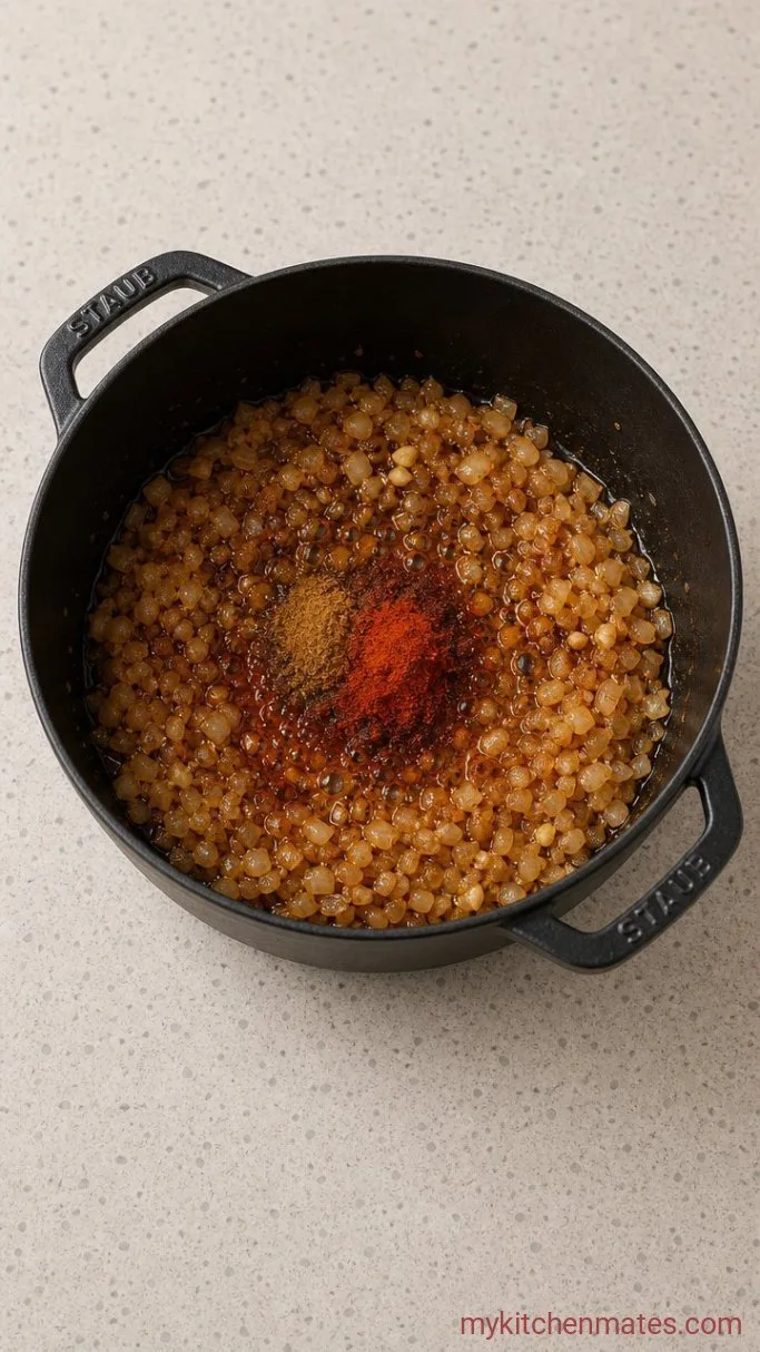 Step 2: Bloom the Spices