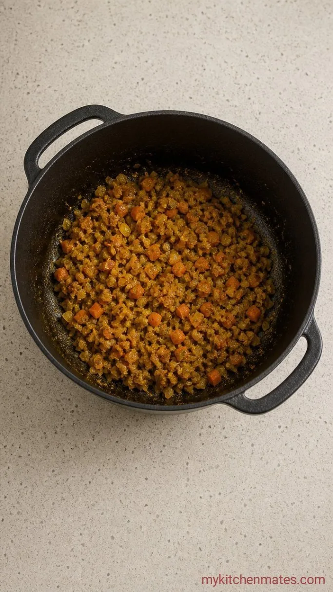 Step 2: Bloom the Spices