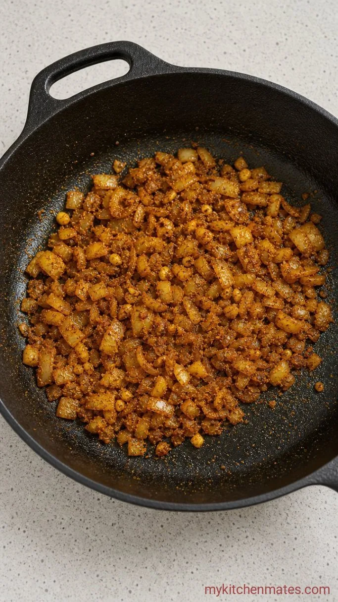 Step 2: Bloom the Spices