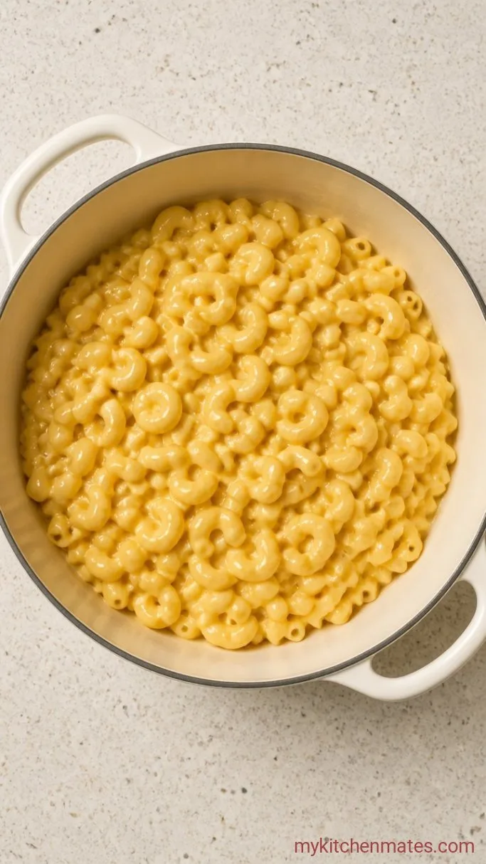 Smoked Mac and Cheese Step 2: Boil and Toss the Pasta