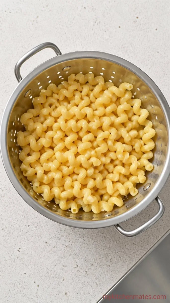 Roasted Fall Harvest Pasta Salad with Maple Dijon Dressing Step 2: Boil the Pasta