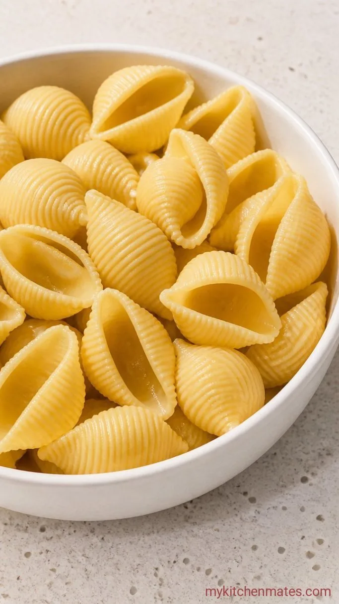 45-Minute Cheesy Beef Stuffed Shells Step 2: Boil the Shells