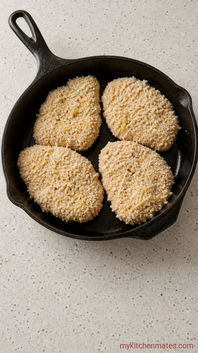 Crispy Chicken Cutlet Sandwich in 30 Minutes Step 2: Bread the Cutlets