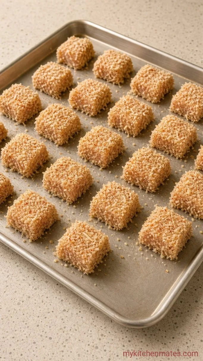 Step 2: Bread the Nuggets