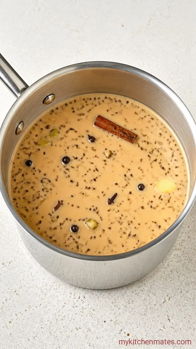 Masala Chai Tea Step 2: Brew the Tea