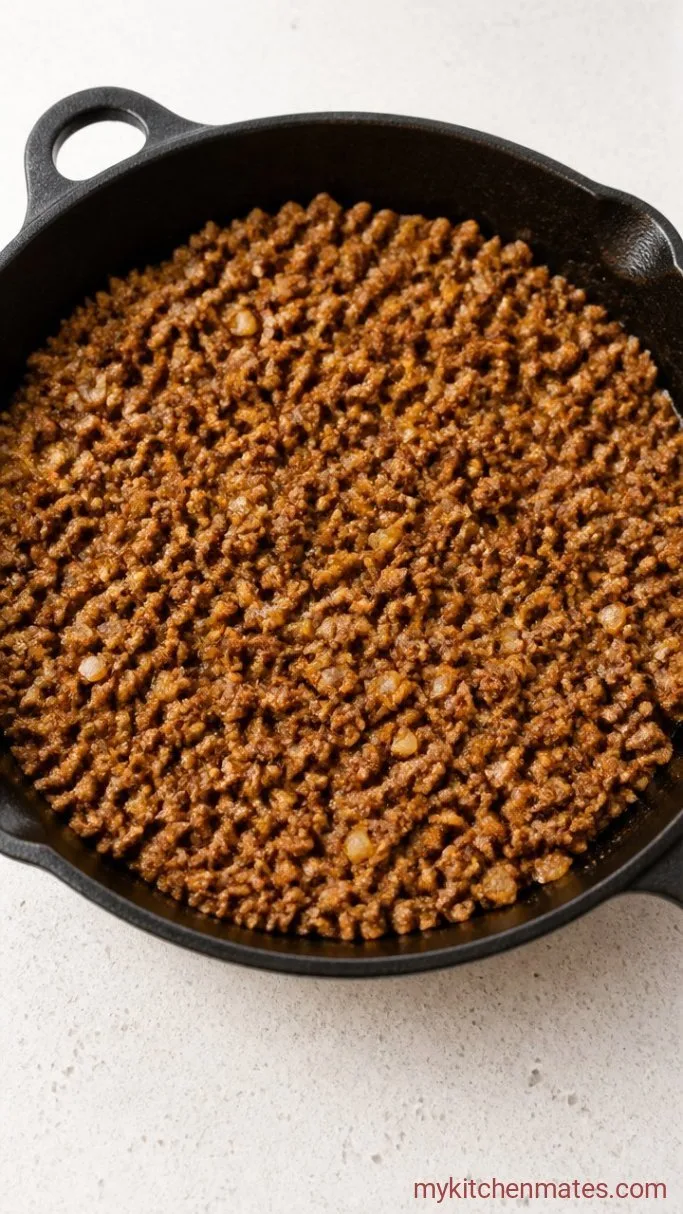 Step 2: Brown the Beef Mixture