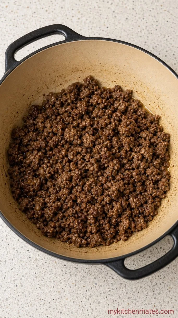 Step 2: Brown the Beef