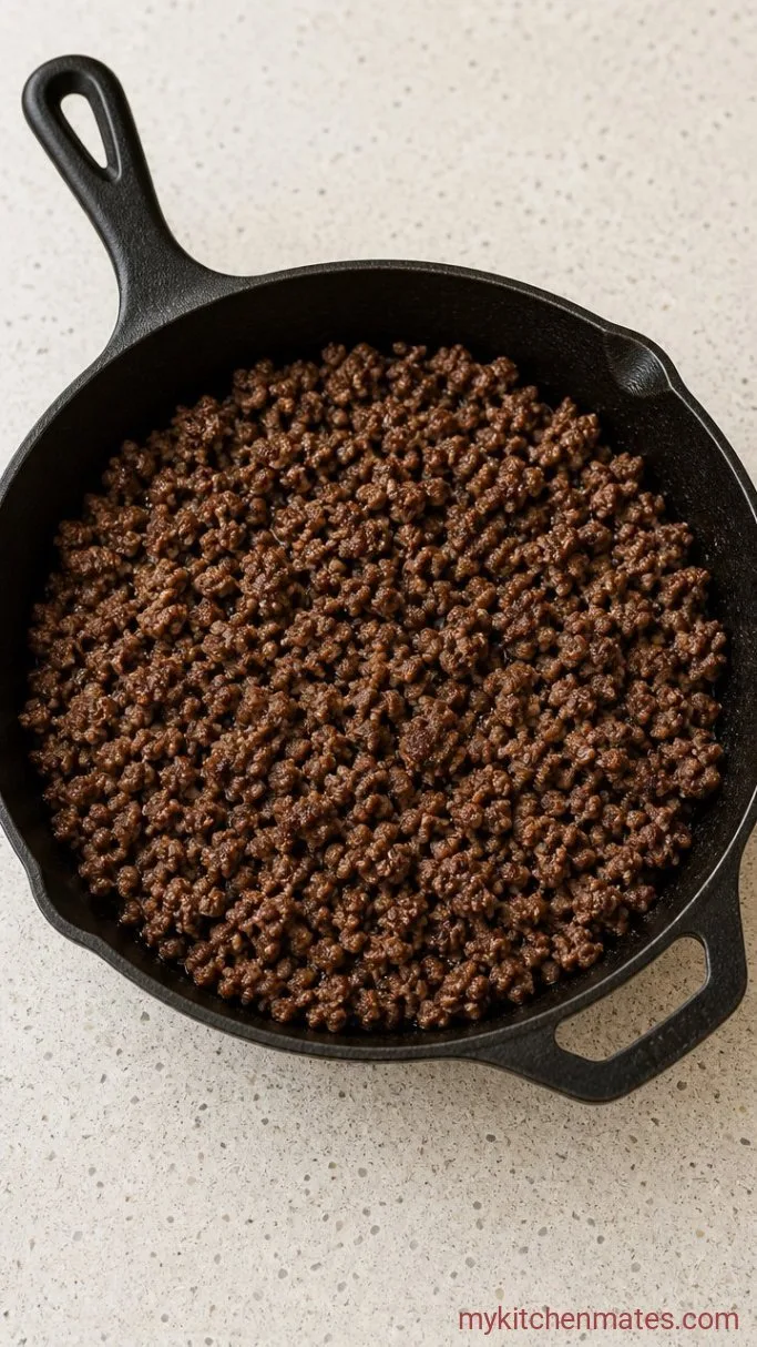 Step 2: Brown the Beef