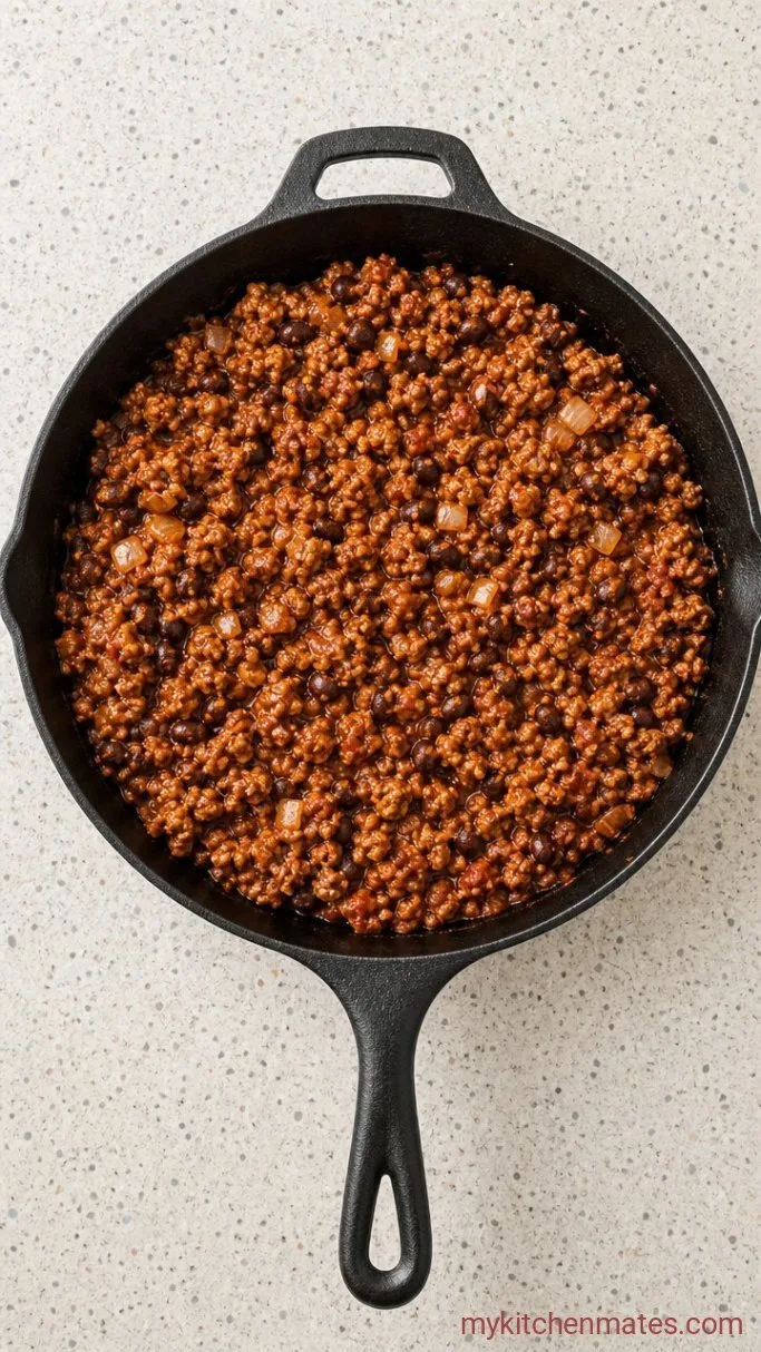 Step 2: Brown the Filling