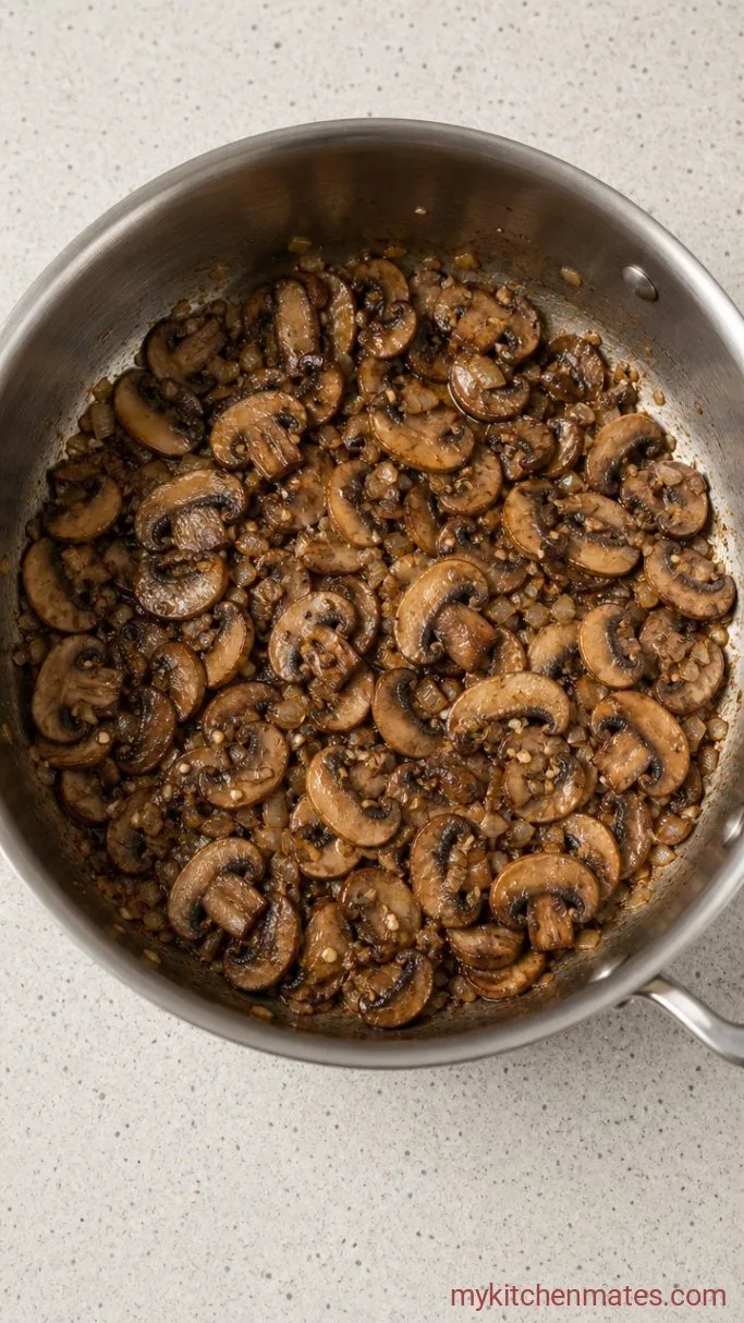 Step 2: Brown the Mushrooms