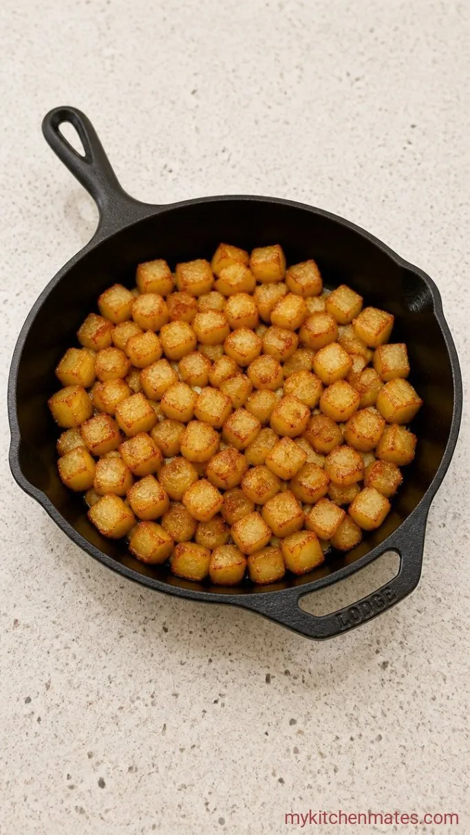 Step 2: Brown the Potatoes