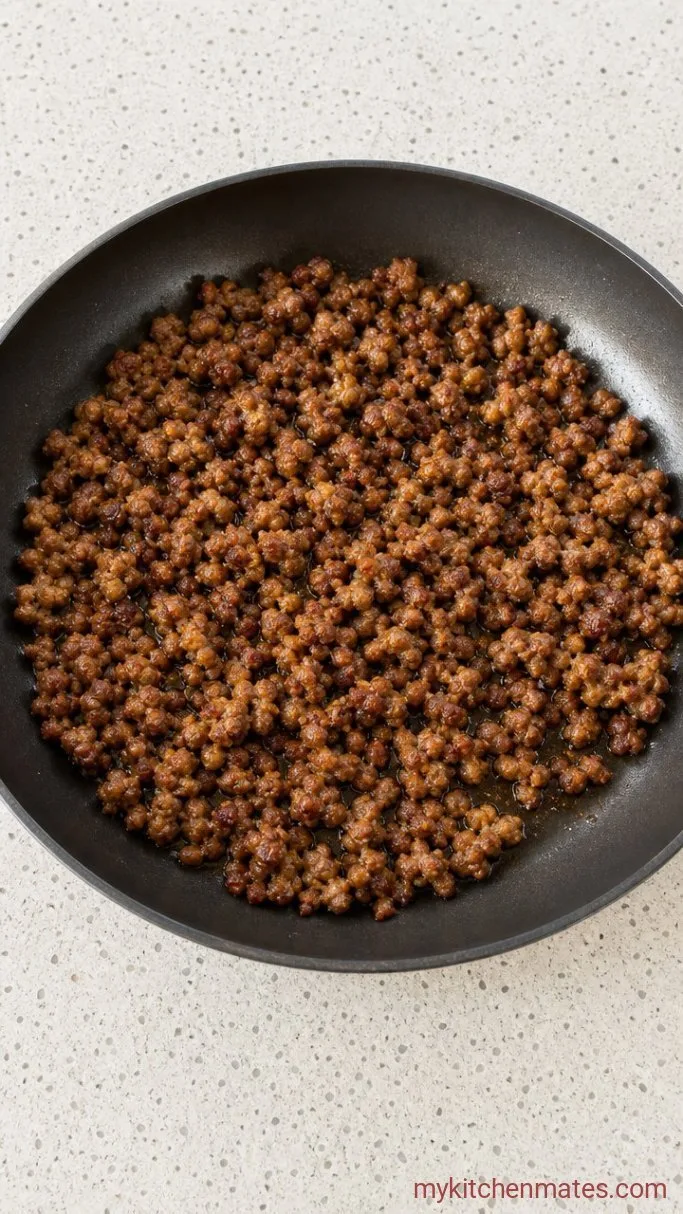 Step 2: Brown the Sausage