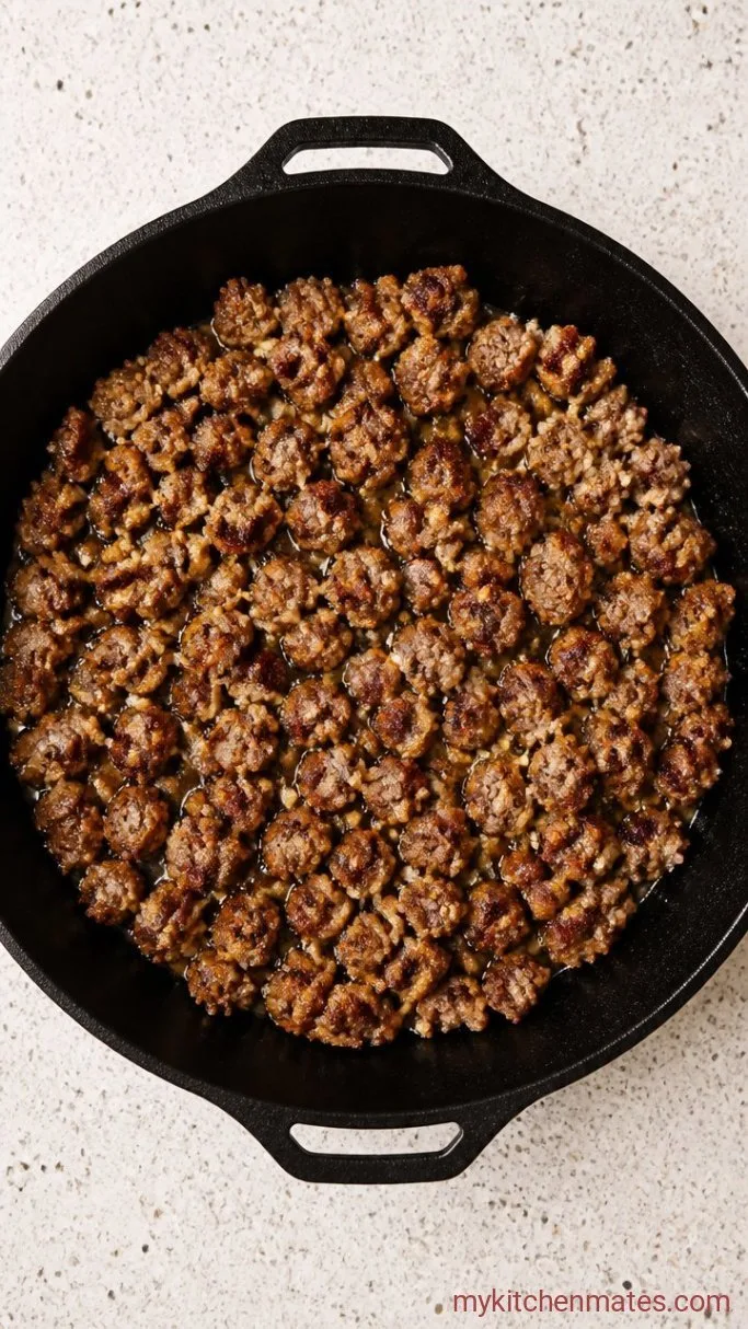 Step 2: Brown the Sausage