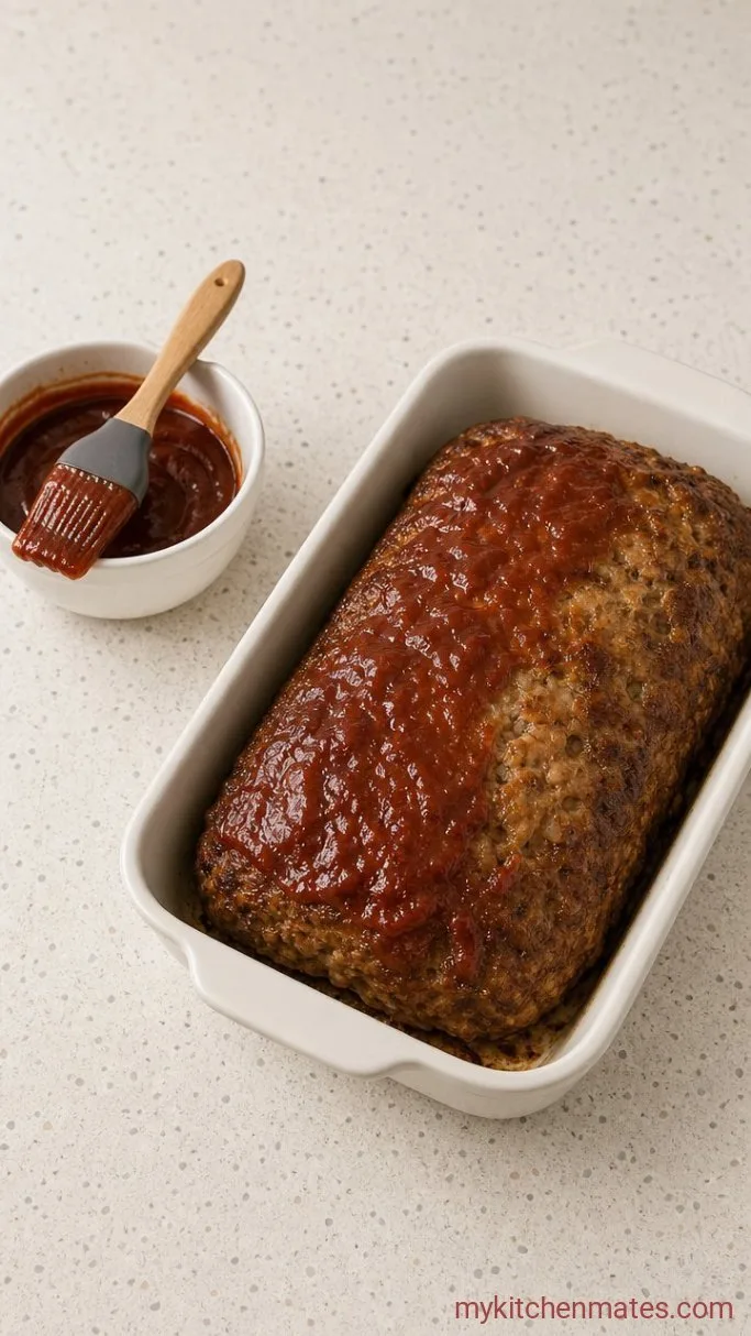 Step 2: Brush Over the Meatloaf
