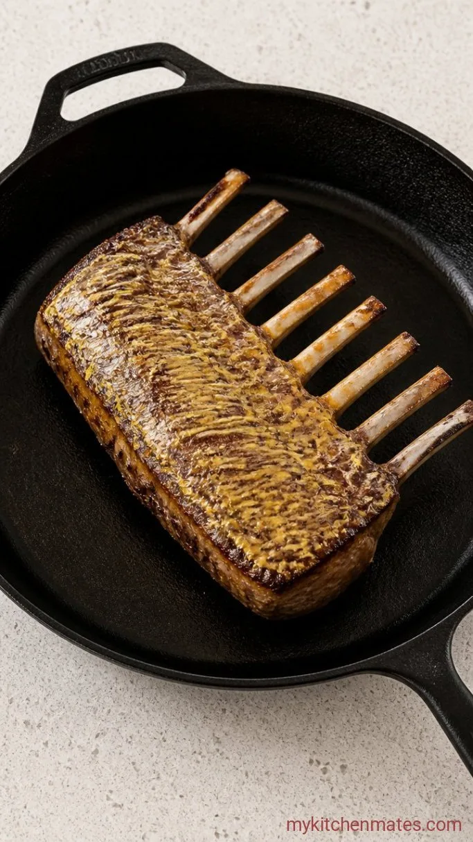 Step 2: Brush with Mustard