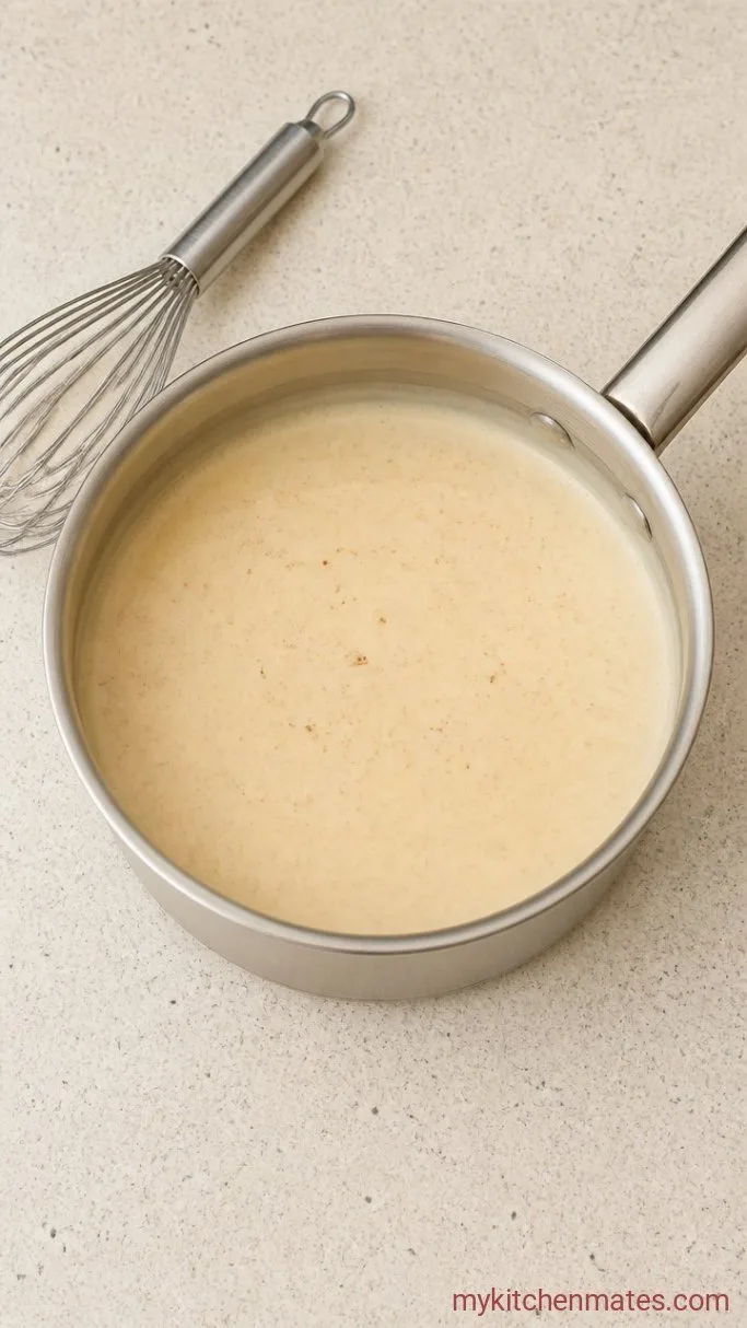 Creamy Mushroom Lasagna Bake Step 2: Build the Béchamel