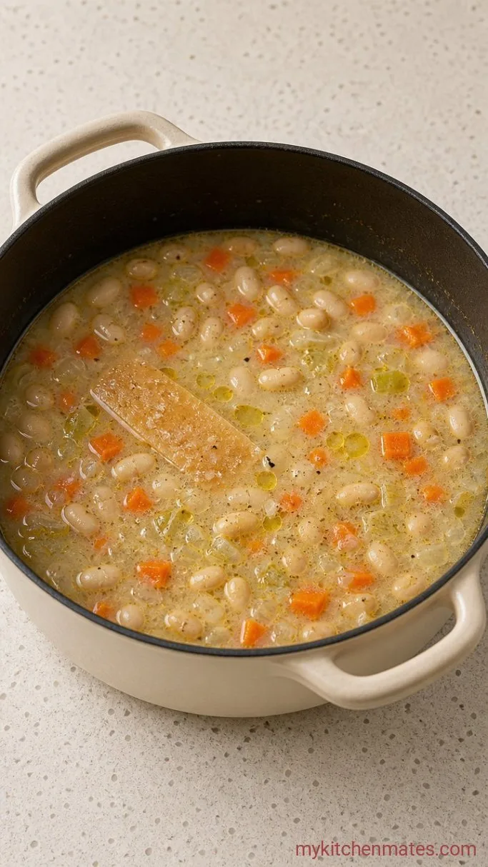 Rustic Italian Bean Soup (Ready in 40 Minutes) Step 2: Build the Broth