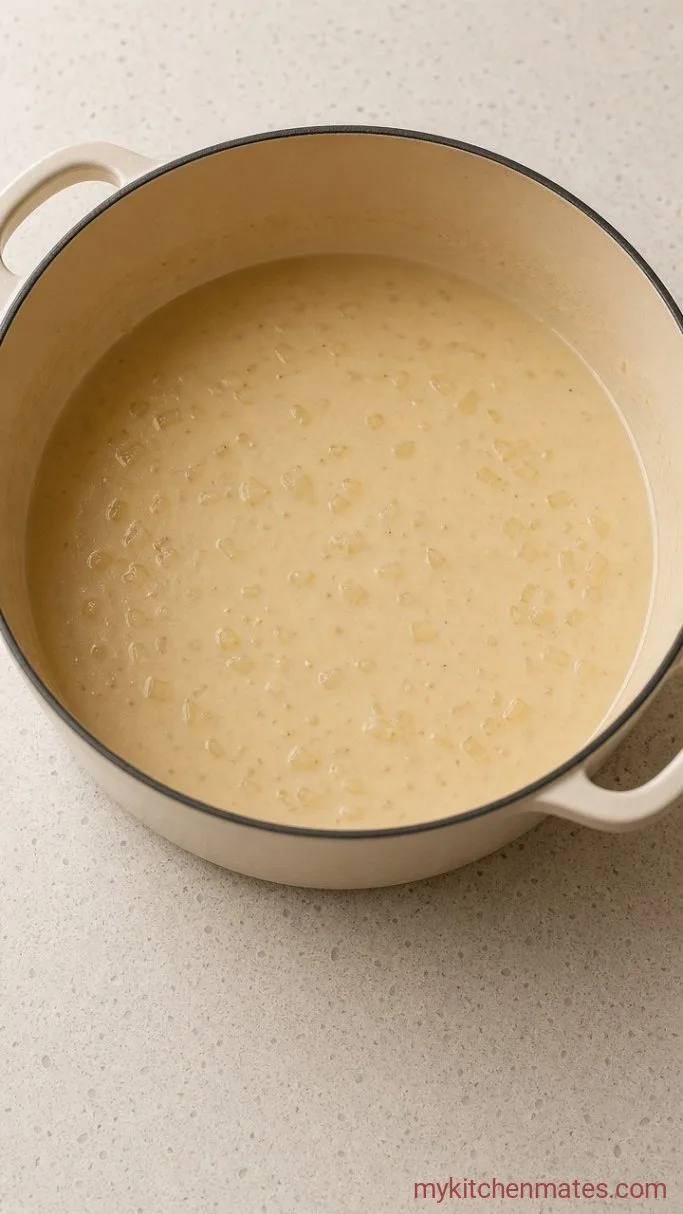 Step 2: Build the Roux and Add the Broth