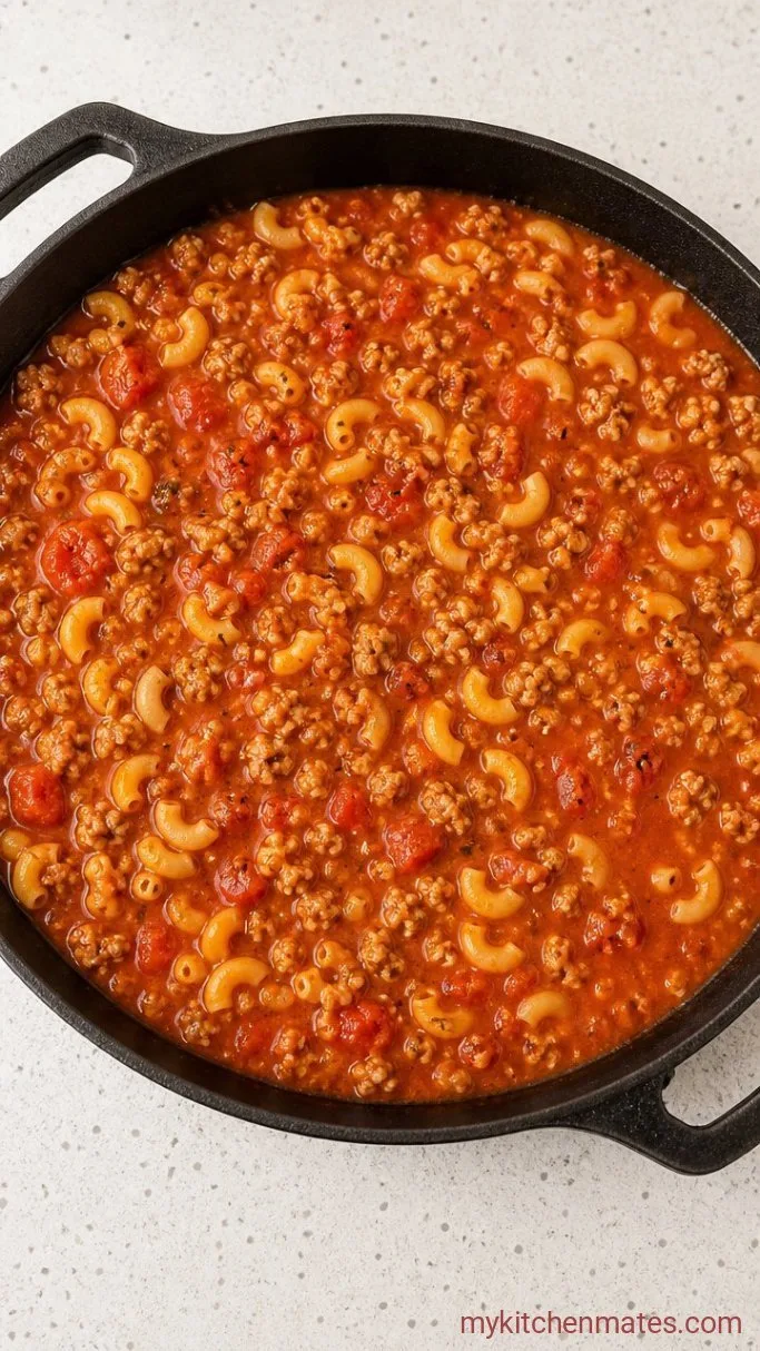 Step 2: Build the Sauce and Add the Pasta