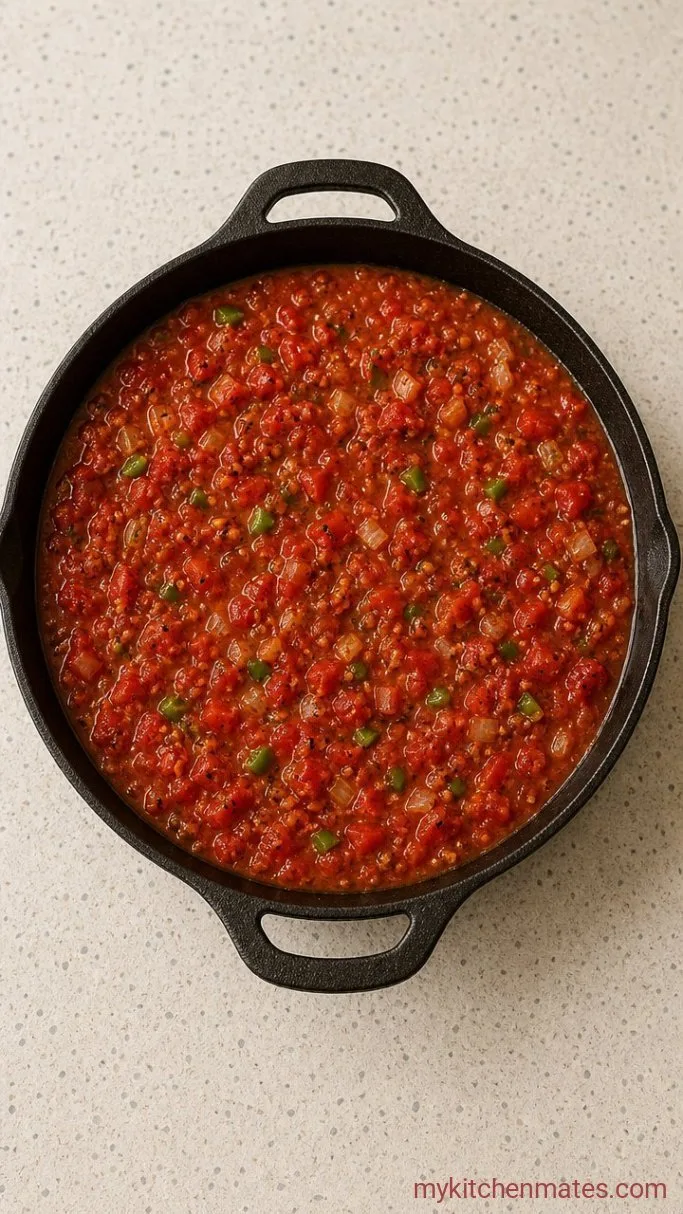 20-Minute Shredded Chicken Tacos Step 2: Build the Sauce