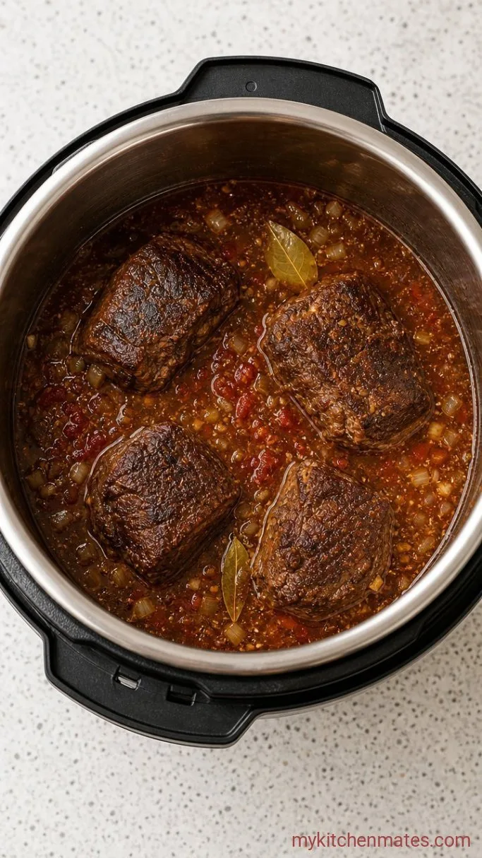 Juicy Instant Pot Shredded Beef (Ready in 60 Minutes) Step 2: Build the Spiced Liquid
