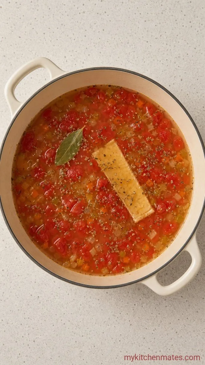 Step 2: Build the Tomato Broth