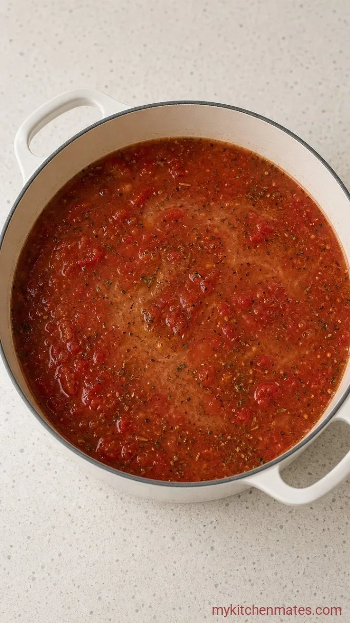 Step 2: Build the Tomato Broth