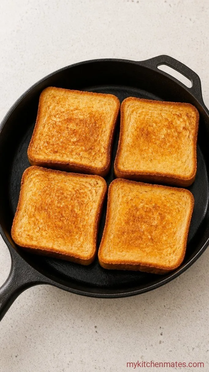 Step 2: Butter and Toast the Bread