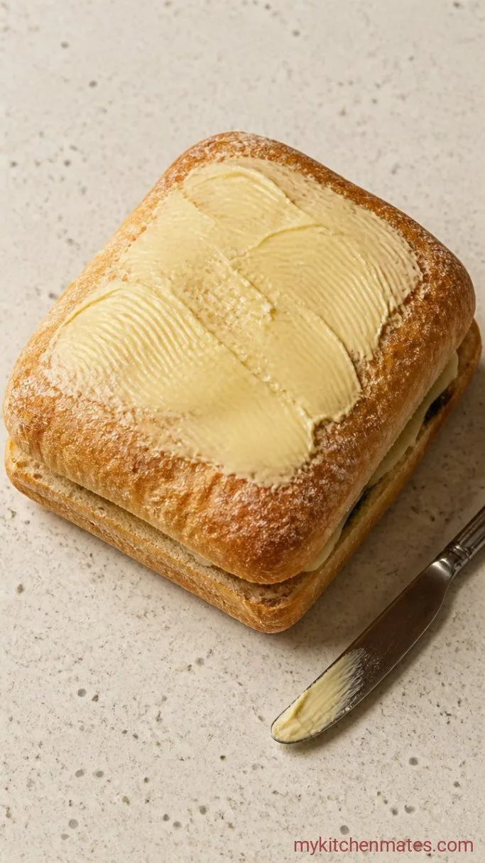 Step 2: Butter the Outside
