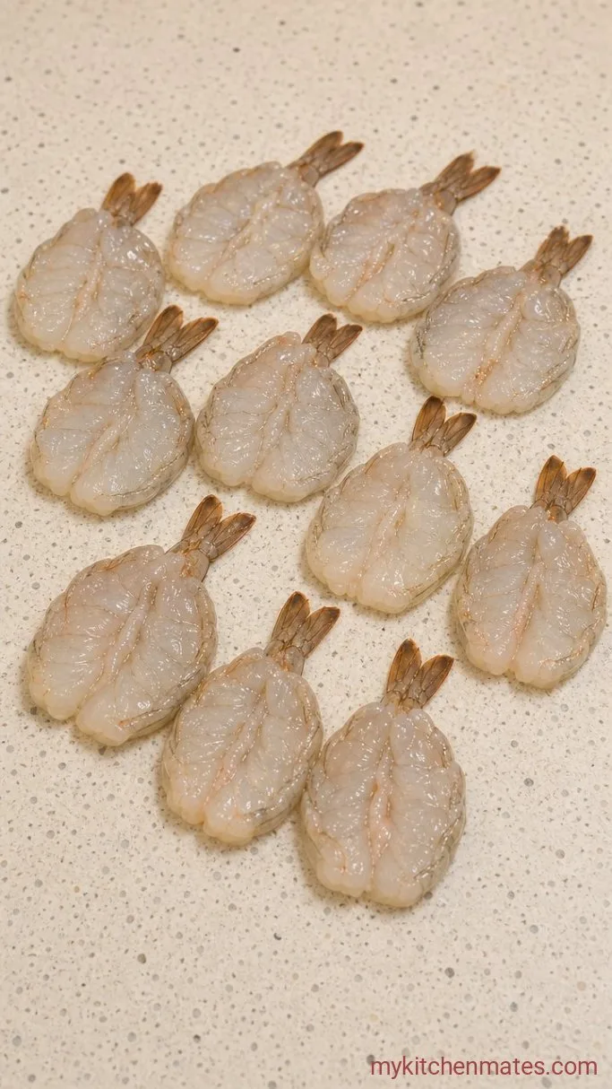 Step 2: Butterfly the Shrimp