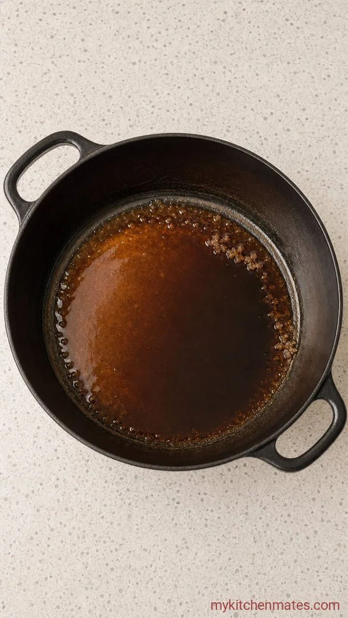 Step 2: Caramelize the Sugar