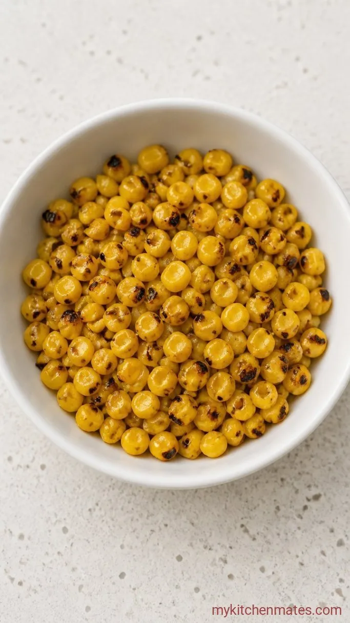 Mexican Street Corn Potato Salad Step 2: Char the Corn