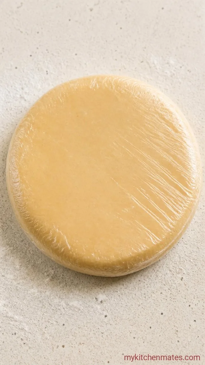 Soccer Ball Sugar Cookies with Lemony Icing Step 2: Chill the Dough