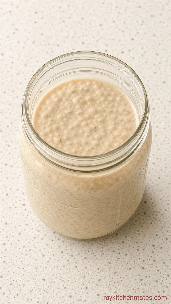 Creamy 5-Ingredient Greek Yogurt Overnight Oats Step 2: Chill Until Thick