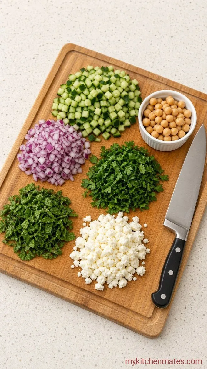 Step 2: Chop the Fresh Ingredients