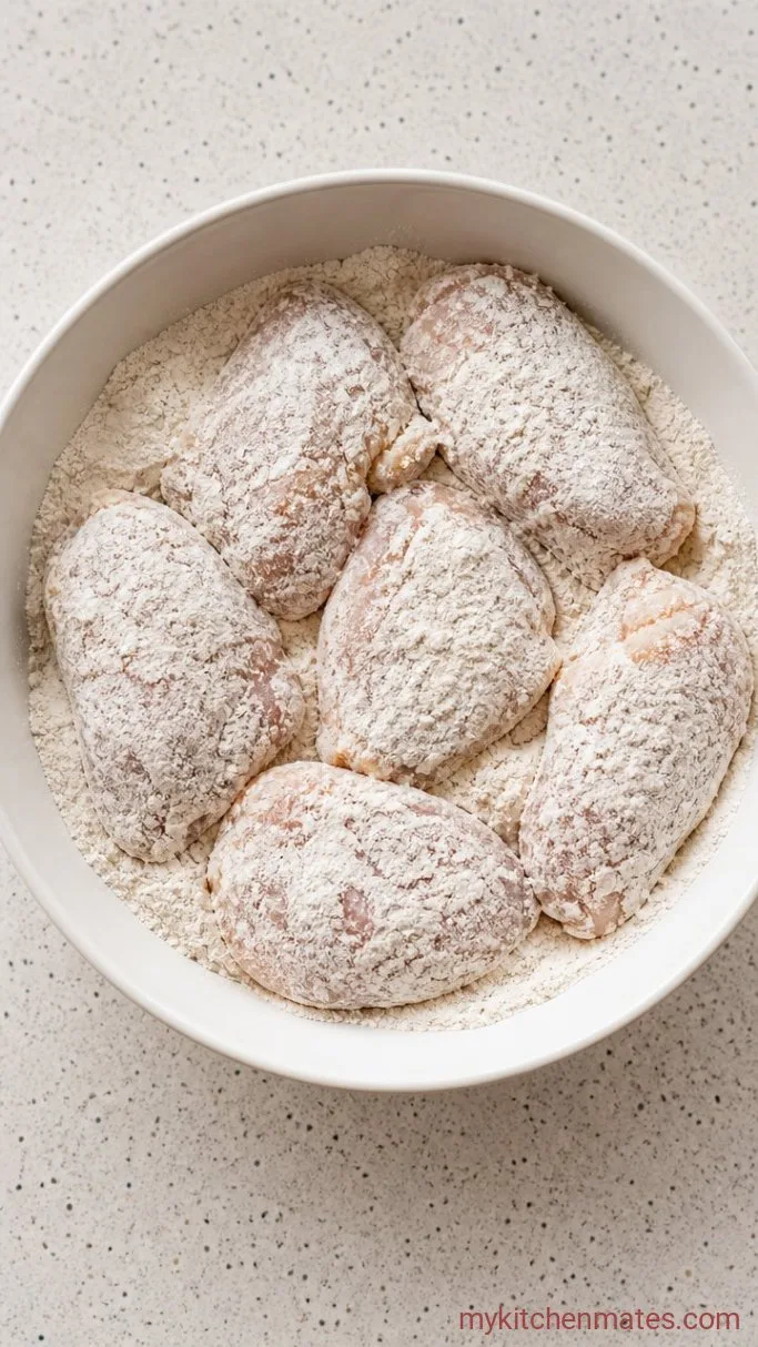 Step 2: Coat the Chicken