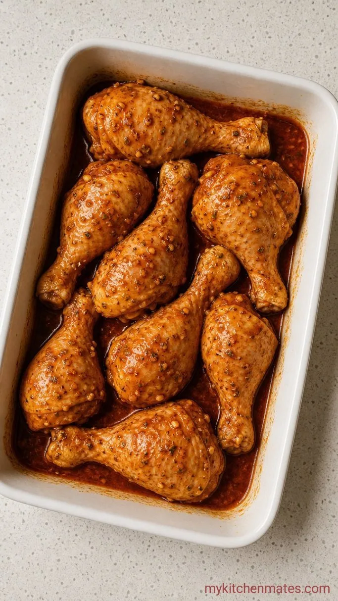 Quick 5-Ingredient Chicken Drumstick Marinade Step 2: Coat the Drumsticks