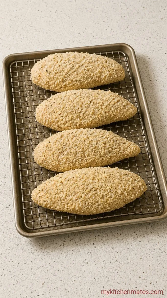 Step 2: Coat with Parmesan Crust