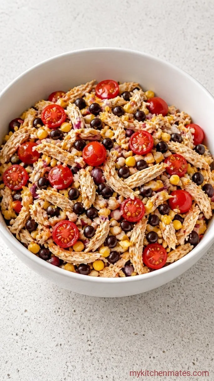 Step 2: Combine the Chicken and Hearty Mix-ins
