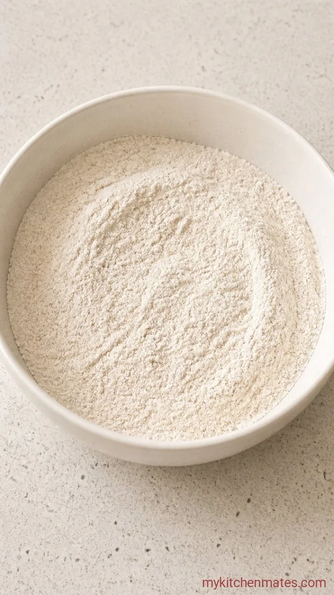 Moist Banana Birthday Cake with Cream Cheese Frosting Step 2: Combine the Dry Ingredients