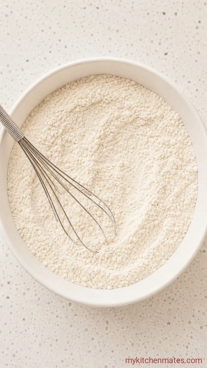 Moist Lemon Blueberry Zucchini Bread Step 2: Combine the Dry Ingredients