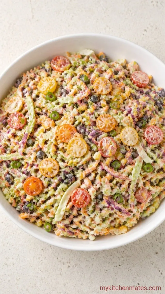 Step 2: Combine the Salad Base