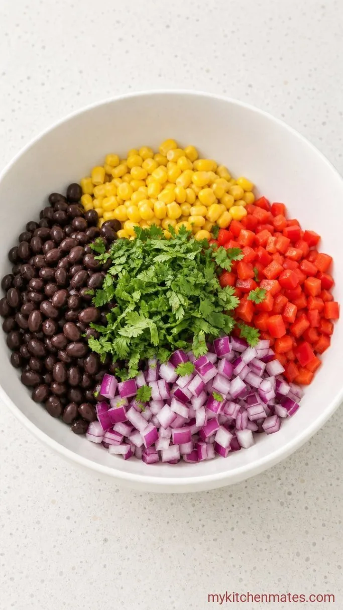 Step 2: Combine the Salad Ingredients